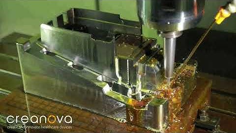 Mold CNC milling - Creanova -Design, Development and Contract for Medical Devices