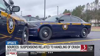 NY trooper suspensions tied to alleged cover-up for colleague’s son, sources say