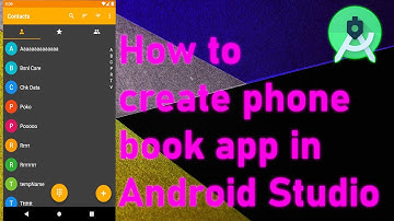 How to create phone book app in Android Studio || read Android call log | Call log recent history