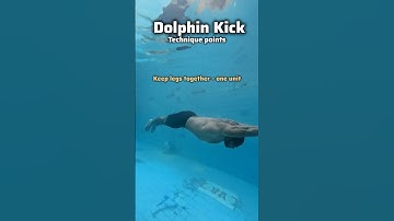 How to Swim with Dolphin Kick - Swimming Tips for Beginners 🏊🏻 #swimming #swimmingtips
