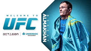 Из OCTAGON в UFC! Лучшие бои Бекзата Алмахана