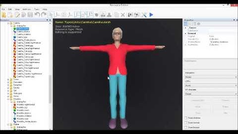 NeoAxis Train Example (Exemplo de Trem no NeoAxis Engine 3.2)