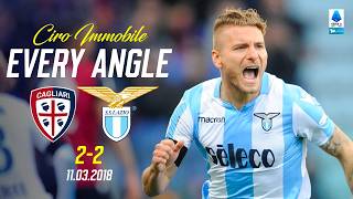 🔃 EVERY ANGLE - IL GOL DI IMMOBILE CONTRO IL CAGLIARI