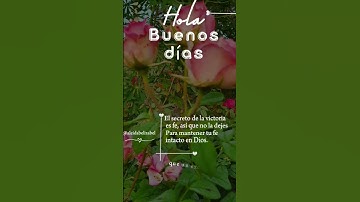 Thumbnail of Buenos días #naturemusic #aicover #song #naturemusic #flores#live #jardines #beautiful #rose # rosas