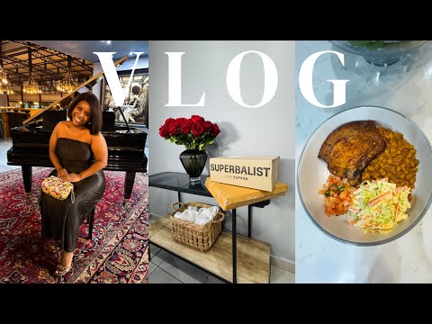 VLOG || Gala Dinner Look | Superbalist | Mini Grocery Haul | Fifa WC Rant | Cooking a Hearty Meal🥘