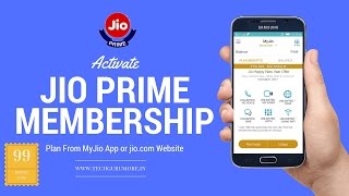 Activate JIO PRIME Membership Plan From MyJio App or jio com website (Quick Tutorial) screenshot 2