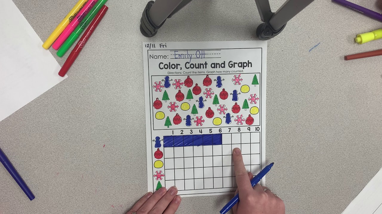 12/11/2020 - Friday - Color, Count, Graph - YouTube