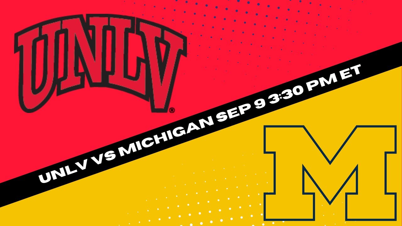 Michigan vs. UNLV prediction, pick, spread, football game odds, live ...