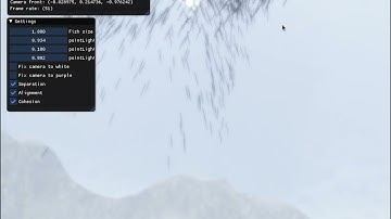 Artificial Life Simulation: Boids 2.0 (OpenGL)