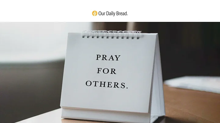 Remember in Prayer | Audio Reading | Our Daily Bread Devotional | July 23, 2023