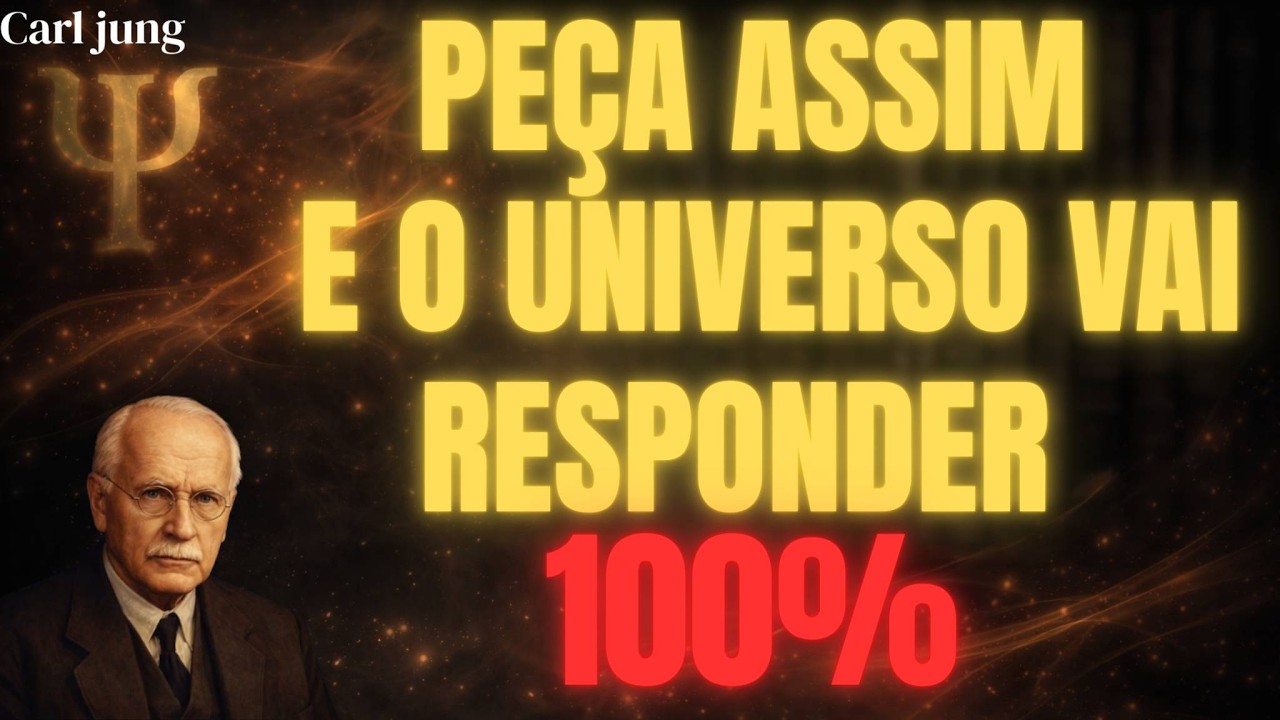 O UNIVERSO VAI TE DAR TUDO, SE VOCÊ PEDIR ASSIM | Carl Jung