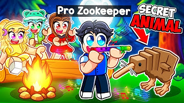 I Became A PRO ZOOKEEPER And Tamed The New SECRET ANIMAL In 99 Nights In The Forest! (Roblox)