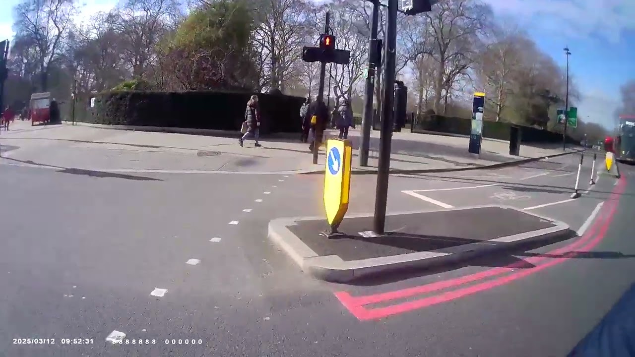 London Cycling West End to Knightsbridge 12/03/2025