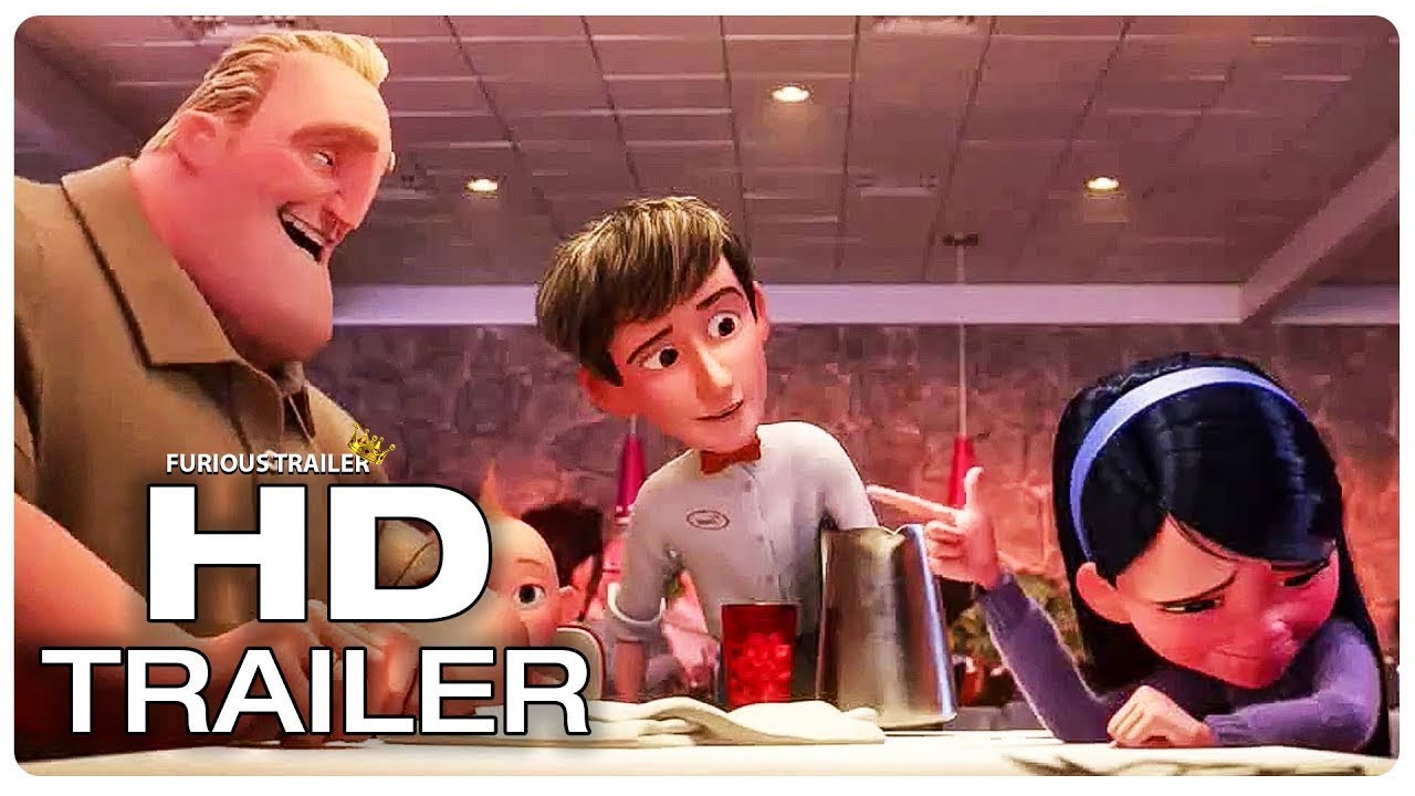 INCREDIBLES 2 Violet Introduces Her Boyfriend To Family Trailer (NEW 2018) ...