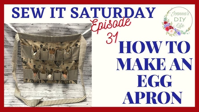 Egg Apron Pattern for Kids 