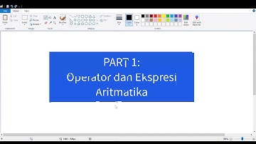 3-1: Operator dan Ekspresi Aritmatika