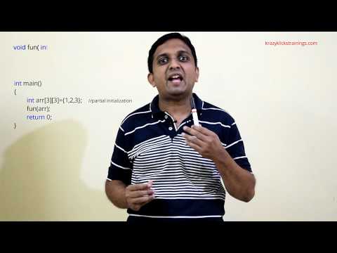 Passing 2d-array to