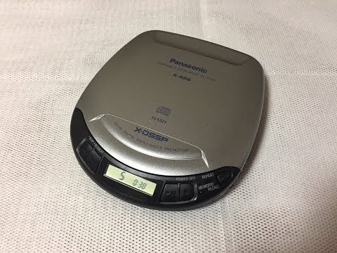 Panasonic Portable CD Player SL-S130 - YouTube
