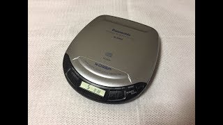 Panasonic Portable CD Player SL-S130 - YouTube