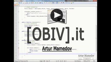 Programmazione ad oggetti in PHP (basi Mysqli - connect, prepare, execute, fetch) [OBIV].it