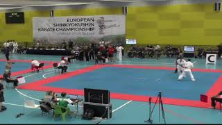 Aligismat hasanov vs Ruben Gimenez 1/8 Youth EC 2019 Prague Lightweight Catagory