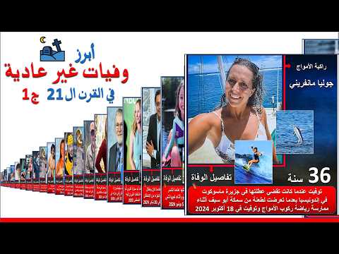 أغرب طرق الموت والوفاة في العالم في القرن الحادي والعشرين وفيات غير عادية وغريبة مشاهير ماتوا