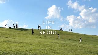 Seoul Vlog - Summer Picnic & Cafe Hopping | Shopping & Street Food | Gwangjang Market, Olympic Park screenshot 2