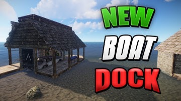 Rust Boat Base/Dock Design - Rust Base Design 3.0
