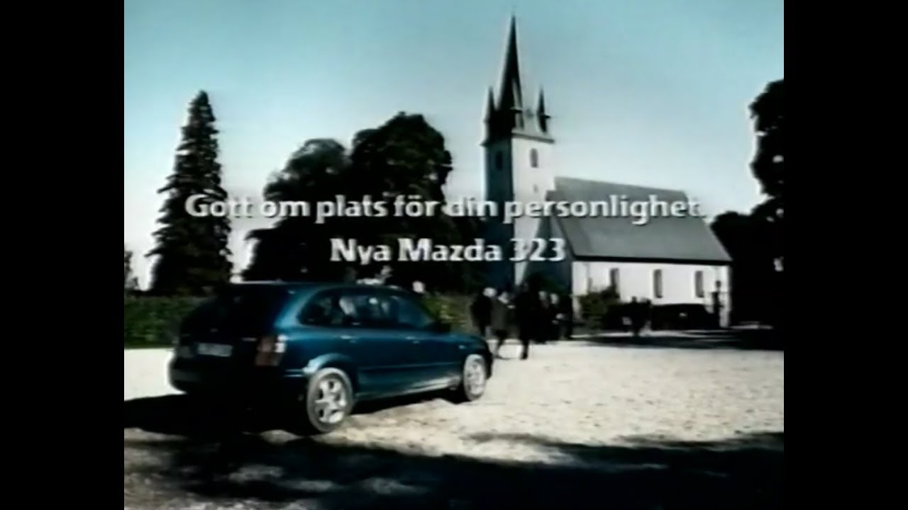 Mazda 323 (Tbc Image) Tv5 Reklam Fre 9 Oktober 1998 - Youtube