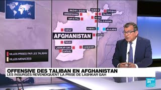 Offensive des Taliban en Afghanistan : les insurgés contrôlent environ deux tiers du pays