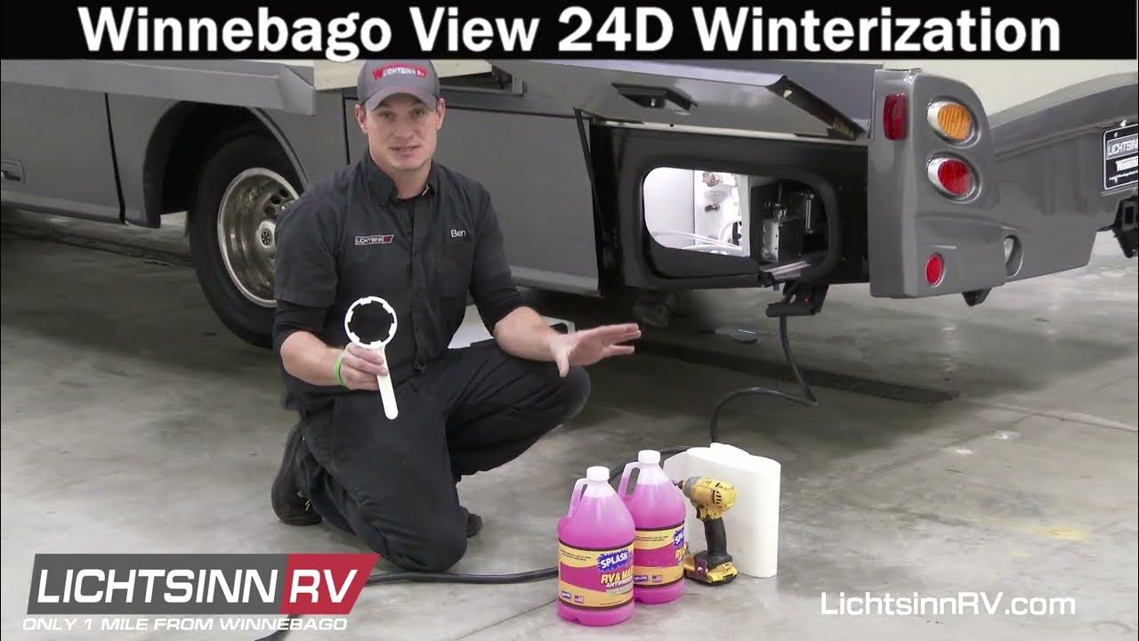 How to Winterize a View or Navion 24D Class C
