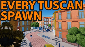 Every Spawn Point on TUSCAN (Arsenal Spawns EP. 6)