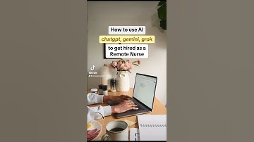 How to use AI tools like chatgpt, gemini & grok to get that remote nurse job! #shorts #remotenurse
