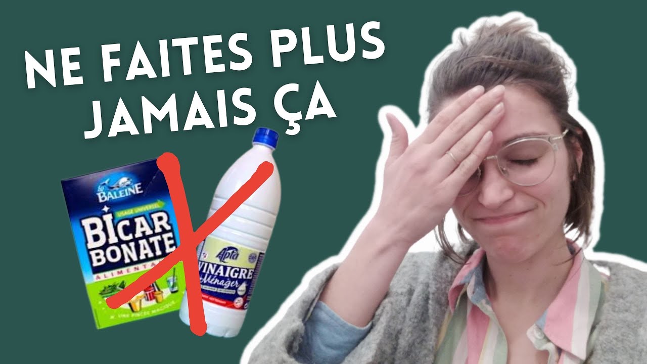 Vinaigre blanc bicarbonate de soude vous ne lutilisez peut tre pas de la bonne faon  1230