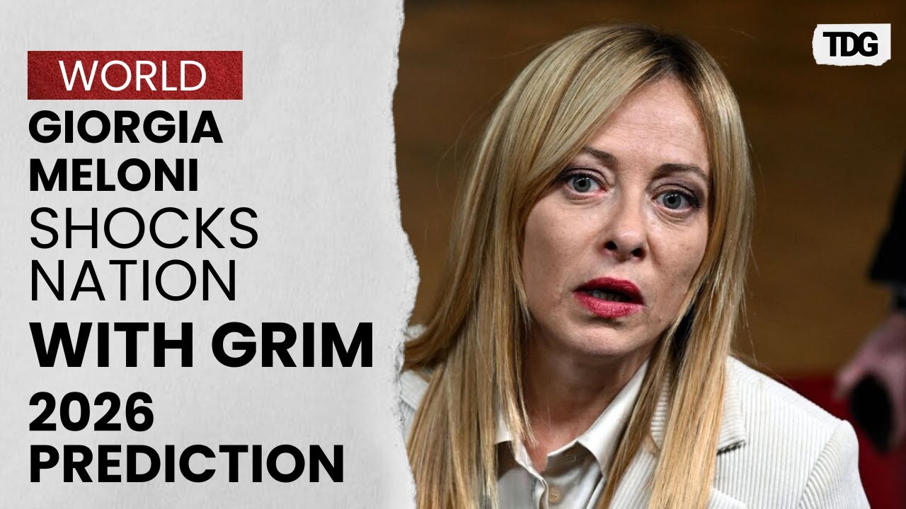 Italian PM’s Blunt Forecast for 2026 Goes Viral, Sparks Wide Debate