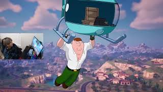 Peter Griffin Seeks Fitness Advice from Meowscles | Fortnite Hybrid Short REACTION