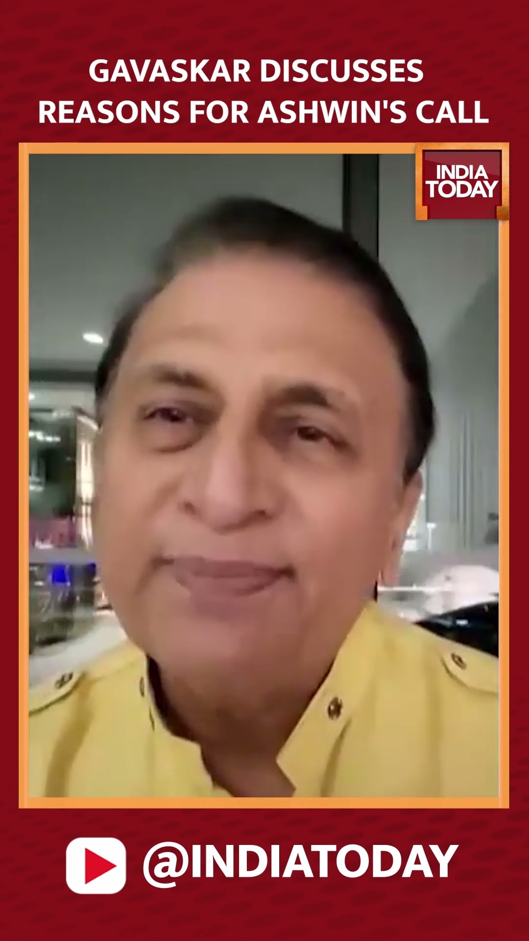 Sunny Gavaskar Discloses Possible Reasons Of Ashwin's Retirement Decision #shorts #rashwin