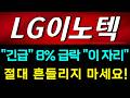 [LG이노텍 주가전망] "긴급" 감히 예언합니다! 8%급락 "이 자리" 절대 흔들리지 마세요! 지금 뭘 해야 하는지 알려드립니다! #LG이노텍주가전망 #LG이노텍목표가 #LG이노텍