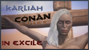Conan Exiles Roleplay - Karliah arrives in the exiled lands!