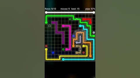 How To Solve Flow Free Bridges 15x15 Mania Pack Level 72 Board Walk Through Solution Walkthrough