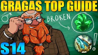 Gragas Toplane Bombamentals💣| Best Gragas Build In Season 14📚