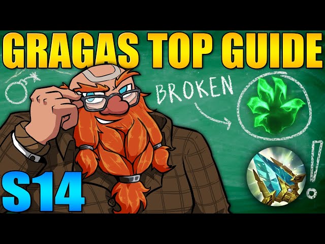 Gragas Toplane Bombamentals💣| Best Gragas Build In Season 14📚 class=