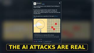 AI WARFARE EXPOSED: Anthropic's Secret Threat Report! 🚨💻
