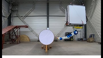 Cable robot CoGiRo and Yaskawa SIA20F: Path Following -- ANR project DexterWide