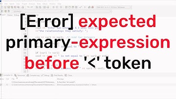 C++ If Statements | Logic | Syntax Error | [Error] expected primary-expression before  token