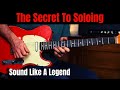 Improve Your Guitar Solos and Phrasing Without Worrying About Scales | Chord Tone Soloing