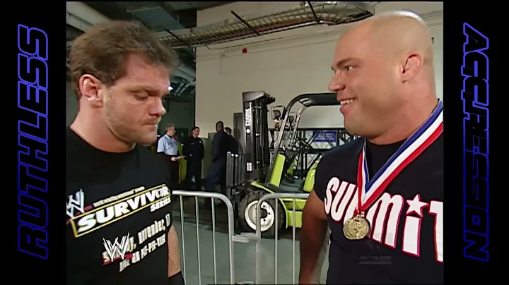 Kurt Angle and Chris Benoit blame each other | SmackDown! (2002)