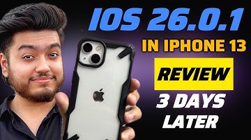 iOS 26.0.1 review after 3 days in iPhone 13🔥Battery drain? Should you update?