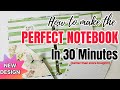 Oh manthis is good  easy a5 notebook you will want to make this one