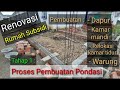 Renovasi Rumah Subsidi - Pembuatan Pondasi